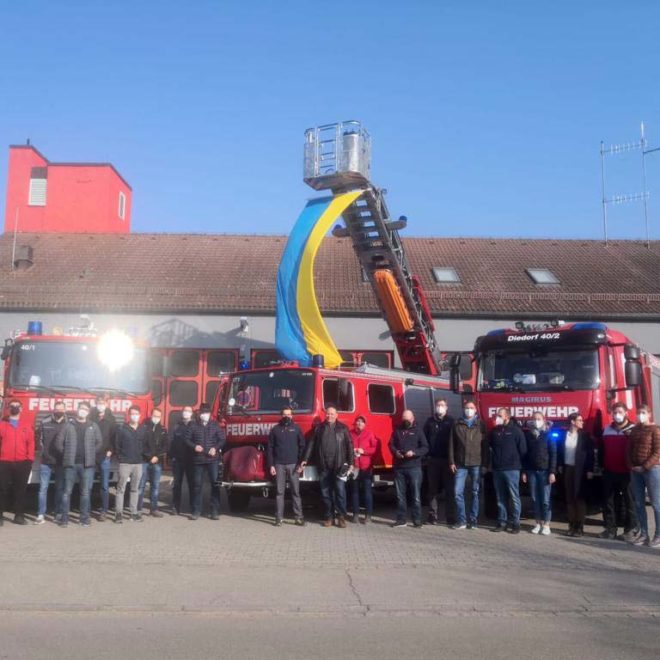 Feuerwehr Pöring Ukrainehilfe