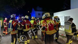 Feuerwehr Pöring Brand B4 Baldham